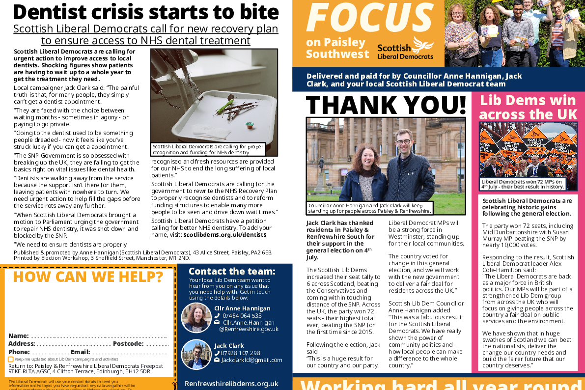 PDF of the latest Paisley Southwest focus for Summer 2024